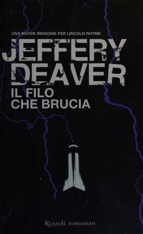 Book cover for Il Filo Che Brucia