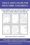 Book cover for Art and Crafts for Boys (Trace and Color for preschool children 2)