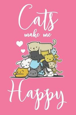 Book cover for Cats Make Me Happy