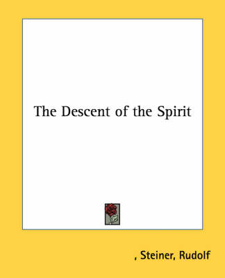 Book cover for The Descent of the Spirit