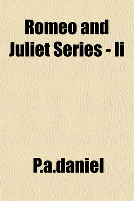 Book cover for Romeo and Juliet Series - II