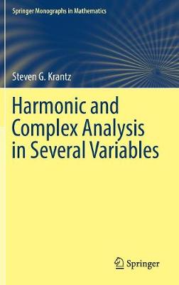 Book cover for Harmonic and Complex Analysis in Several Variables