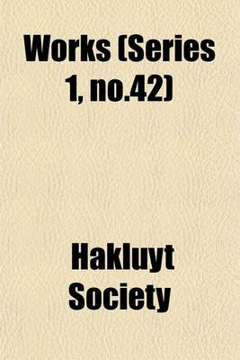 Book cover for Works (Series 1, No.42)