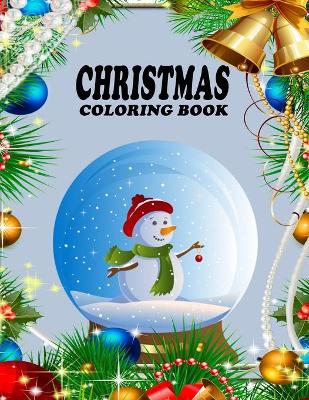 Book cover for Christmas Coloring Book