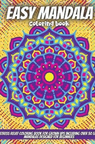 Cover of Easy Mandala Coloring Book