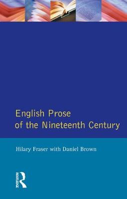 Cover of English Prose of the Nineteenth Century