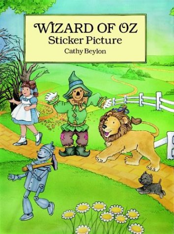 Book cover for Wizard of Oz Sticker Picture