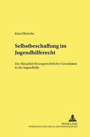 Cover of Selbstbeschaffung Im Jugendhilferecht