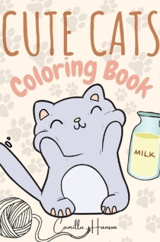 Cover of Cute Cats Coloring Book