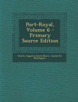 Book cover for Port-Royal, Volume 6