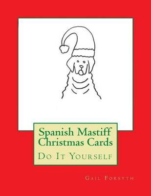 Book cover for Spanish Mastiff Christmas Cards