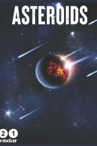 Cover of Asteroids 2021 Calendar