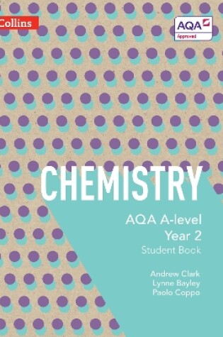 Cover of AQA A Level Chemistry Year 2 Student Book