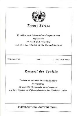 Book cover for Treaty Series 2385 I