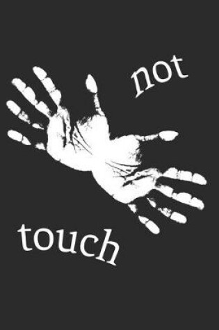 Cover of Tagesplaner "Not Touch"