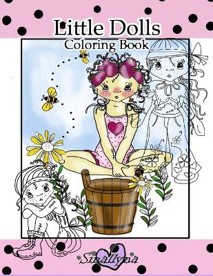 Cover of Little Dolls Coloring Book