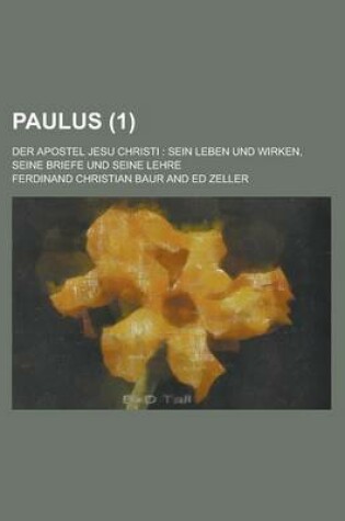 Cover of Paulus; Der Apostel Jesu Christi