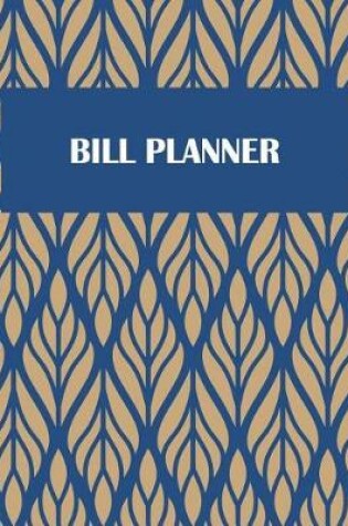 Cover of Bill Planner