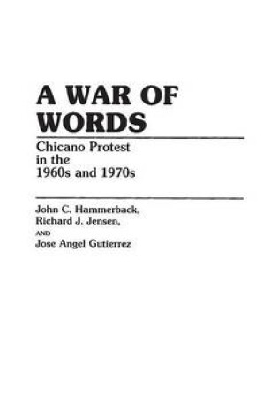 Cover of A War of Words