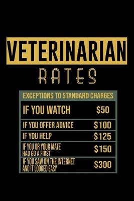 Book cover for Veterinarian rates