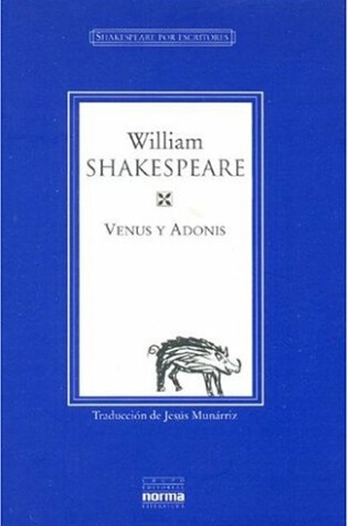 Cover of Venus y Adonis