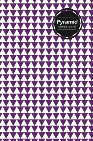 Cover of Pyramid Lifestyle Journal, Creative, Write-in Notebook, Dotted Lines, Wide Ruled, Medium Size (A5), 6 x 9 Inch (Purple)