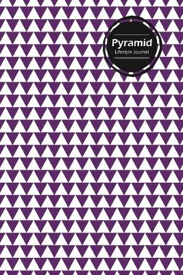 Book cover for Pyramid Lifestyle Journal, Creative, Write-in Notebook, Dotted Lines, Wide Ruled, Medium Size (A5), 6 x 9 Inch (Purple)