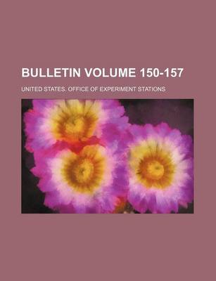 Book cover for Bulletin Volume 150-157