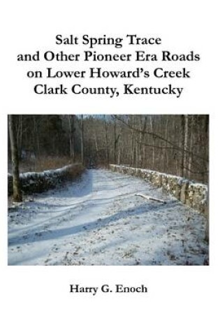 Cover of Salt Spring Trace and Other Pioneer Era Roads on Lower Howard's Creek, Clark County, Kentucky