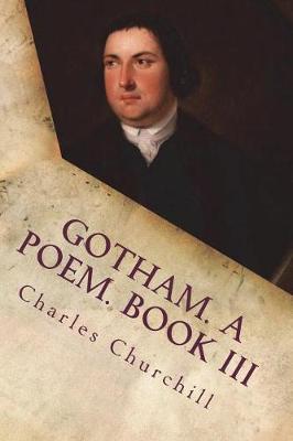 Book cover for Gotham. a Poem. Book III