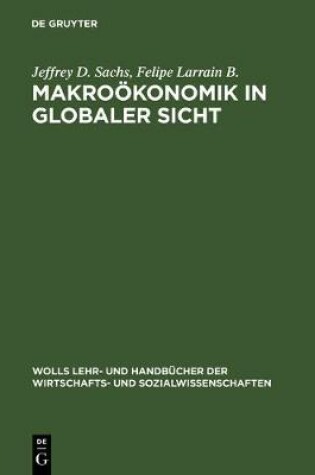 Cover of Makroökonomik in Globaler Sicht