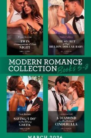 Cover of Modern Romance March 2024 Books 5-8