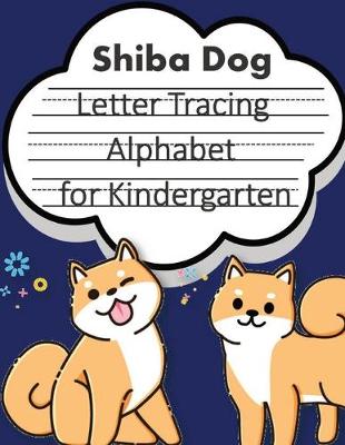 Book cover for Trace Letters alphabet for kindergarten child's writing muscles