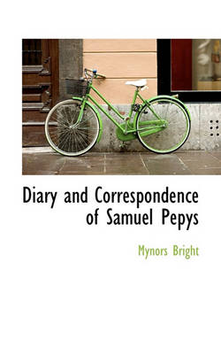 Book cover for Diary and Correspondence of Samuel Pepys