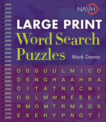 Book cover for Large Print Word Search Puzzles