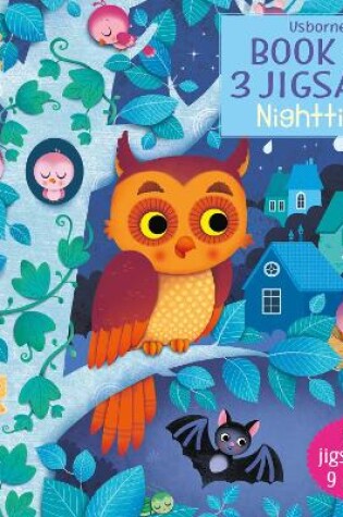 Cover of Usborne Book and 3 Jigsaws: Night time