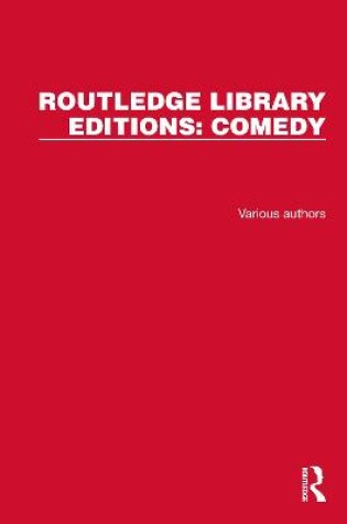 Cover of Routledge Library Editions: Comedy