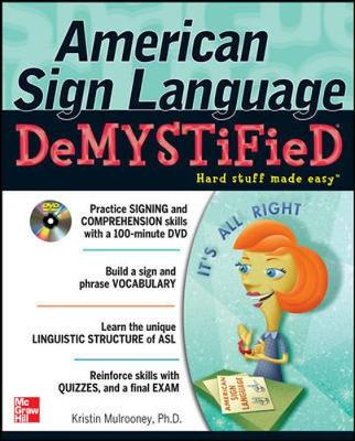 Cover of American Sign Language Demystified with DVD