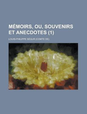 Book cover for M Moirs, Ou, Souvenirs Et Anecdotes (1)