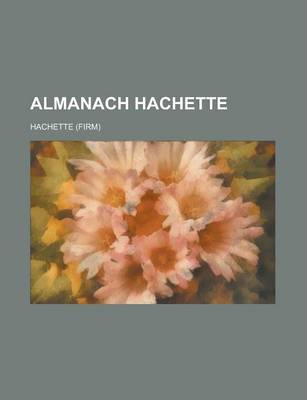 Book cover for Almanach Hachette