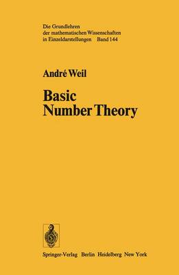 Book cover for Basic Number Theory 3rd Ed, Rpt