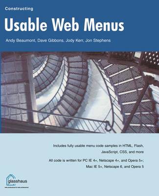 Book cover for Constructing Usable Web Menus
