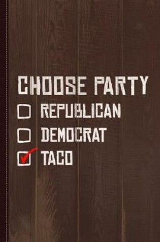 Cover of Taco Party Journal Notebook