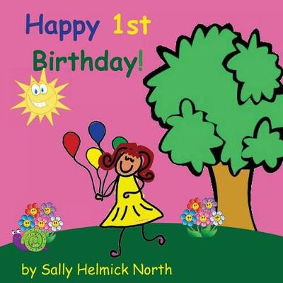 Book cover for Happy First Birthday! (girl version)