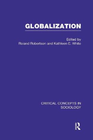 Cover of Globalization Crit Concepts V1