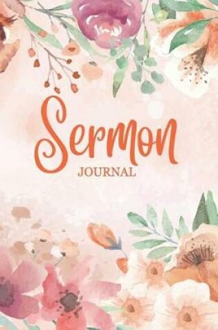 Cover of Sermon Journal