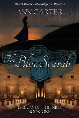 Book cover for The Blue Scarab