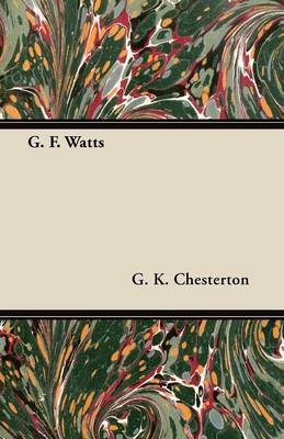 Book cover for G. F. Watts