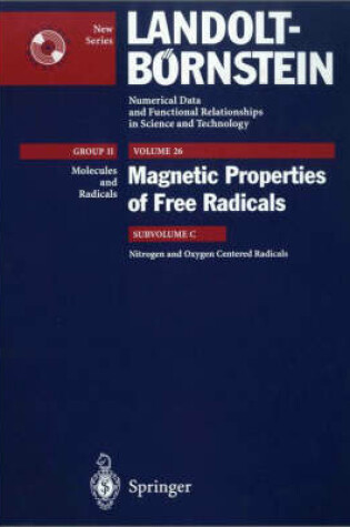 Cover of Nitrogen and Oxygen Centered Radicals