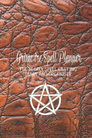 Cover of Grimoire Spell planner